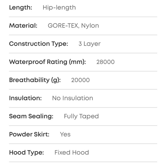 Armada Snowboard/Ski Shell - Picture 17 of 17